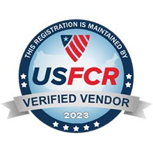 USFCR Verified Vendor Seal 2023