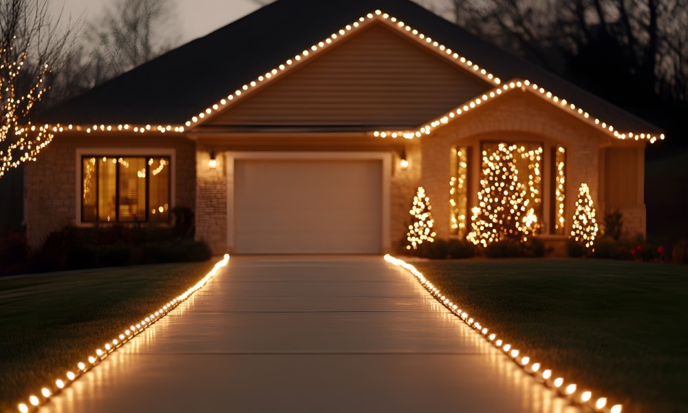 Christmas Light Installation