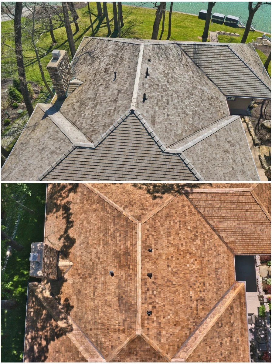 Roof Cleaning Southern Michigan and Fort Wayne